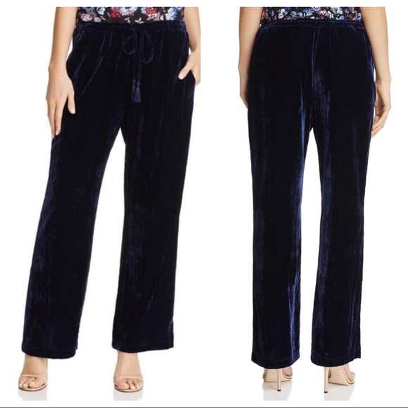 Beltaine Pants - Beltaine Valentina wide leg pants velvet pajama